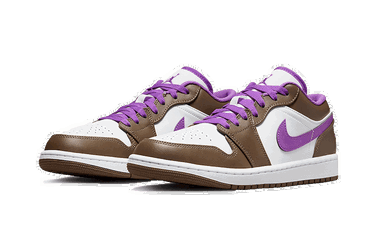 Кецове и обувки Jordan Air Jordan 1 Low "Purple Mocha" GS Лилаво | 553560-215, 4