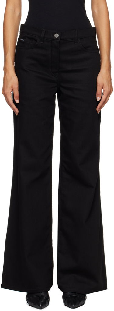 Панталони Courrèges Courrèges Hammer Baggy Jeans Черно | VESDPA253DE0020, 0
