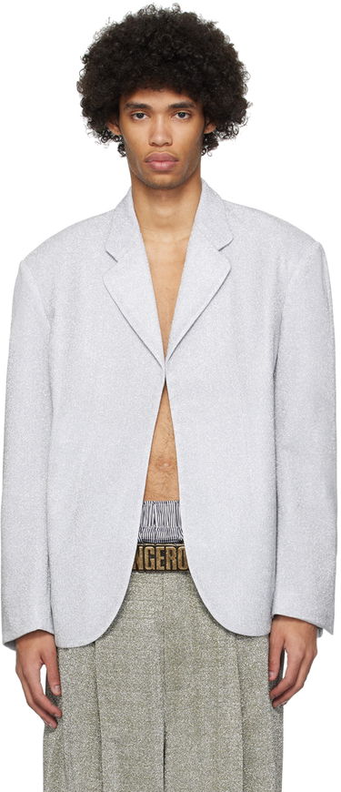 Яке ERL ERL Metallic Blazer Сиво | ERL08J309, 0