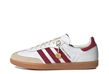 Кецове и обувки adidas Originals Sporty & Rich x Samba "White Burgundy" Бургунди | IF5660, 1