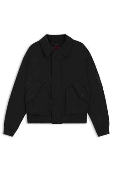 Яке бомбър BOSS Water-Repellent Padded Jacket Черно | 50546200, 0