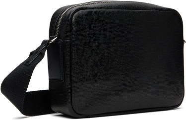 Чанта през рамо Lacoste Ossian Leather Reporter Bag Черно | NH5048OI_000, 2