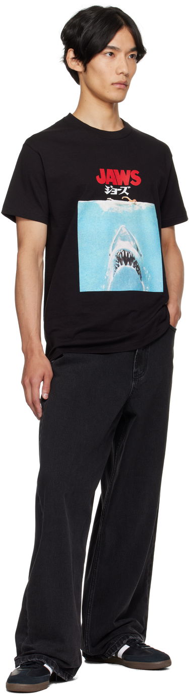 Тениска WACKO MARIA WACKO MARIA 'Jaws' Graphic Crew Neck T-Shirt Черно | JAWS-WM-TEE01, 3