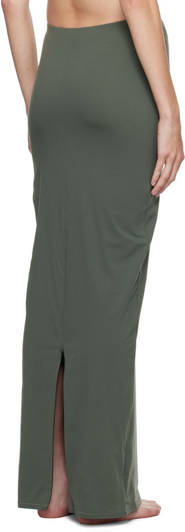 Пола SKIMS Fits Everybody Maxi Skirt Зелено | BO-SKT-3389, 2