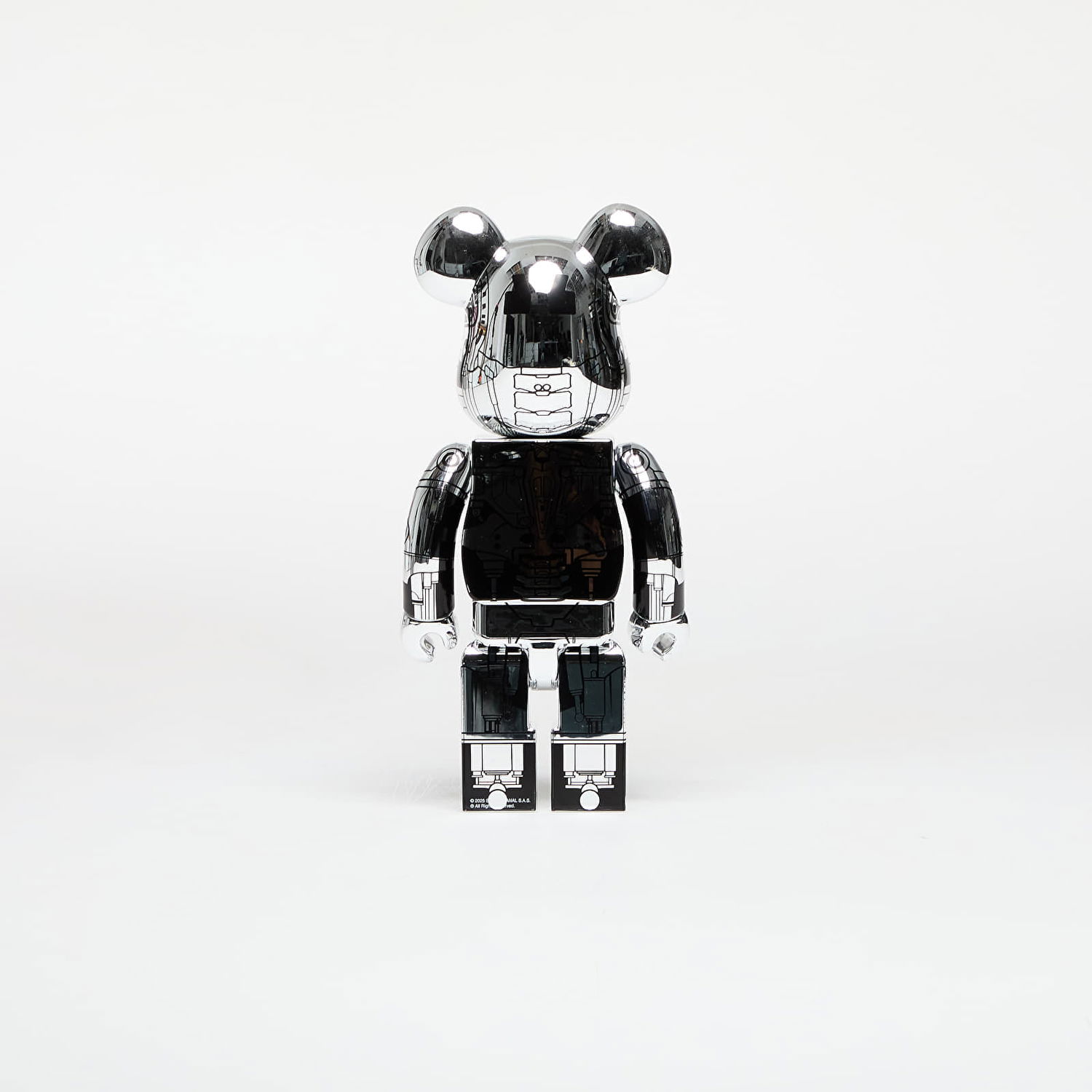 Колекционерско Medicom Toy BE@RBRICK Endoskeleton (T2 Ver.) Figure Металик | 4530956618388, 1
