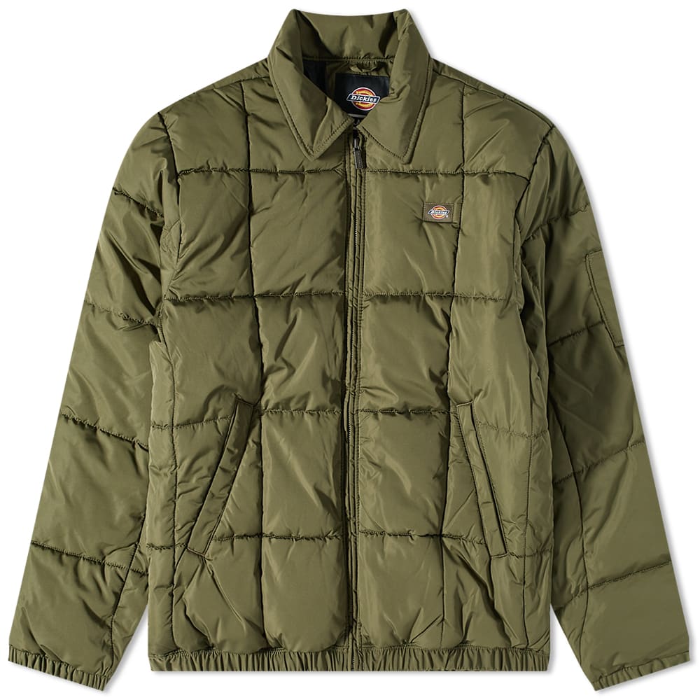 Пухо яке Dickies Eisenhower Puffer Jacket Military Зелено | DK0A4XYZMGR1, 0