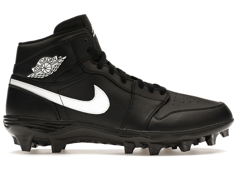 Кецове и обувки Jordan Jordan 1 Mid TD Cleat Черно | FJ6805-001, 0