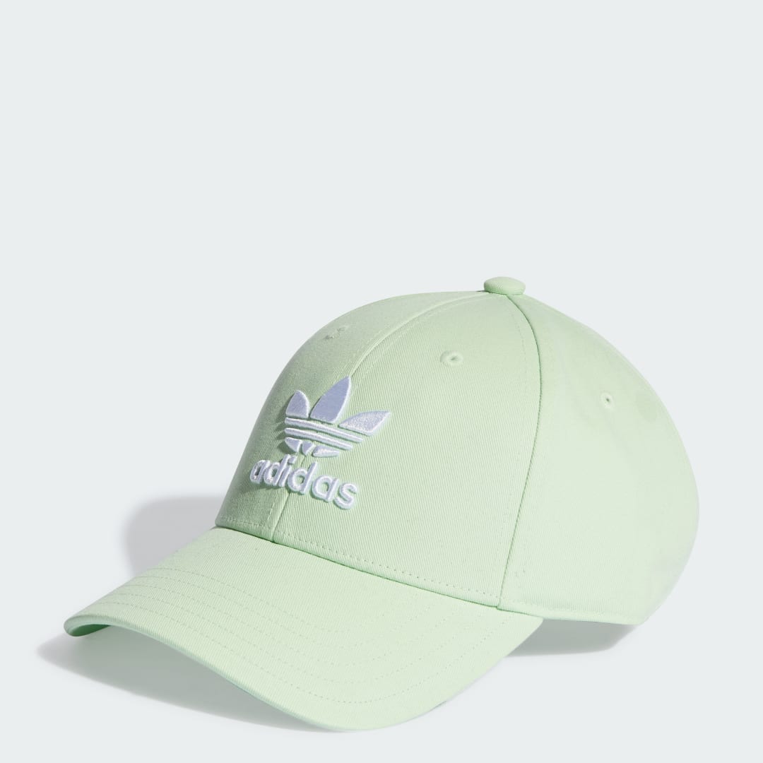 Шапка с козирка adidas Originals Trefoil Baseball Cap Зелено | IW1786, 1