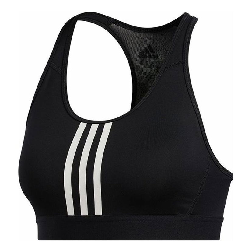 Сутиен adidas Originals 3-Stripe Black Sports Bra Черно | FT3128