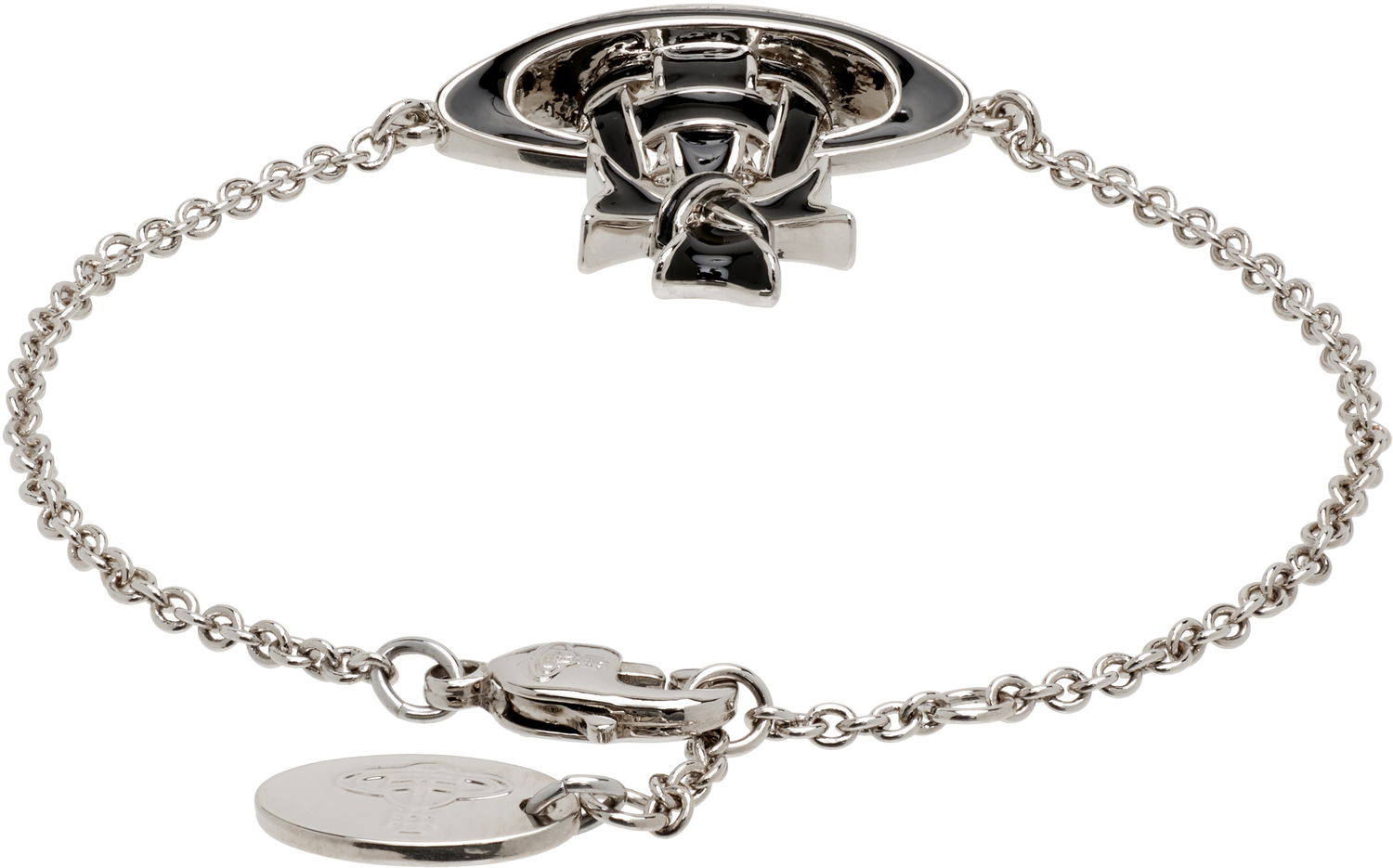 Гривна Vivienne Westwood Ribbon Bas Relief Bracelet Металик | 61020242-02P107-, 1