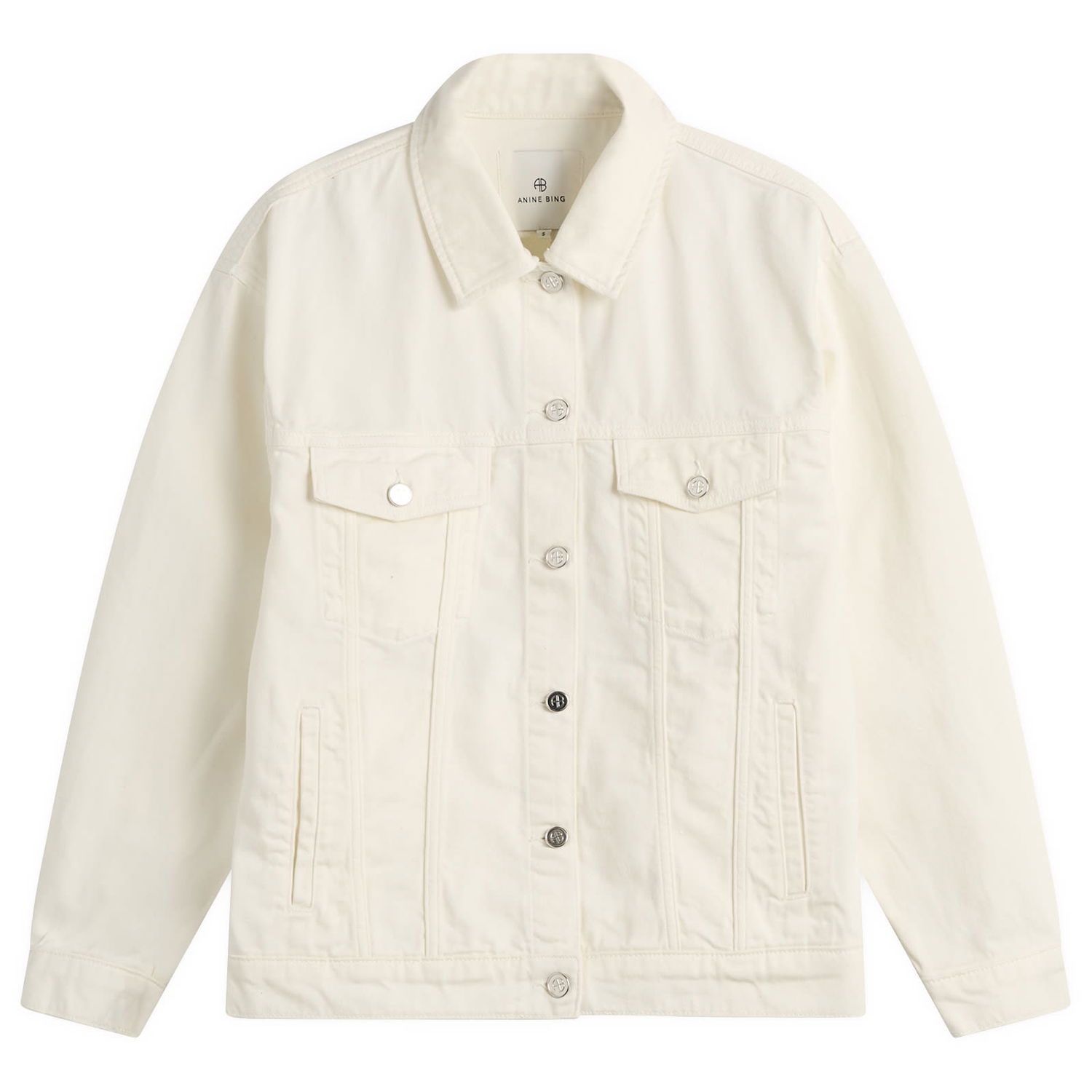 Яке Anine Bing Rory Denim Jacket Бяло | A-01-10878-OFW25, 1