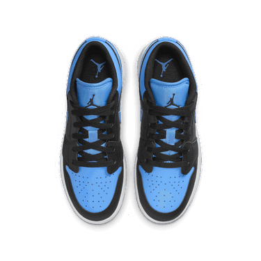 Кецове и обувки Jordan Jordan 1 Low "Black University Blue" Синьо | 553560-041, 2