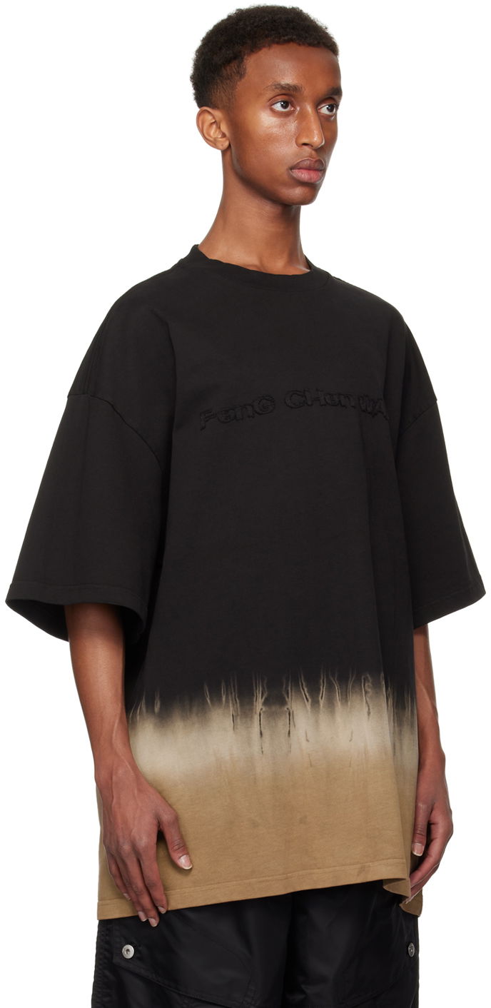 Тениска Feng Chen Wang Feng Chen Wang Tie-Dye T-Shirt Черно | FUF18TS06, 1
