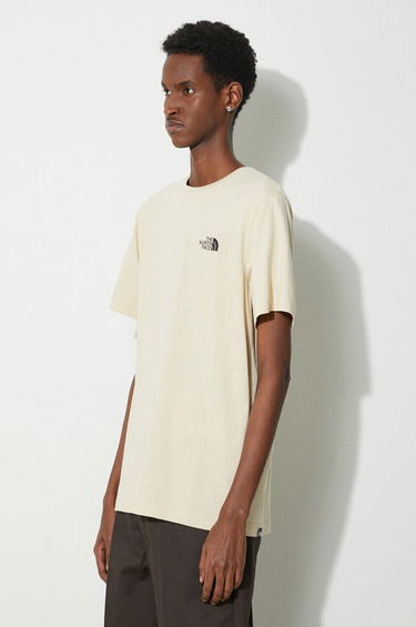 Тениска The North Face Simple Dome T-Shirt Бежово | NF0A87NG3X41, 3