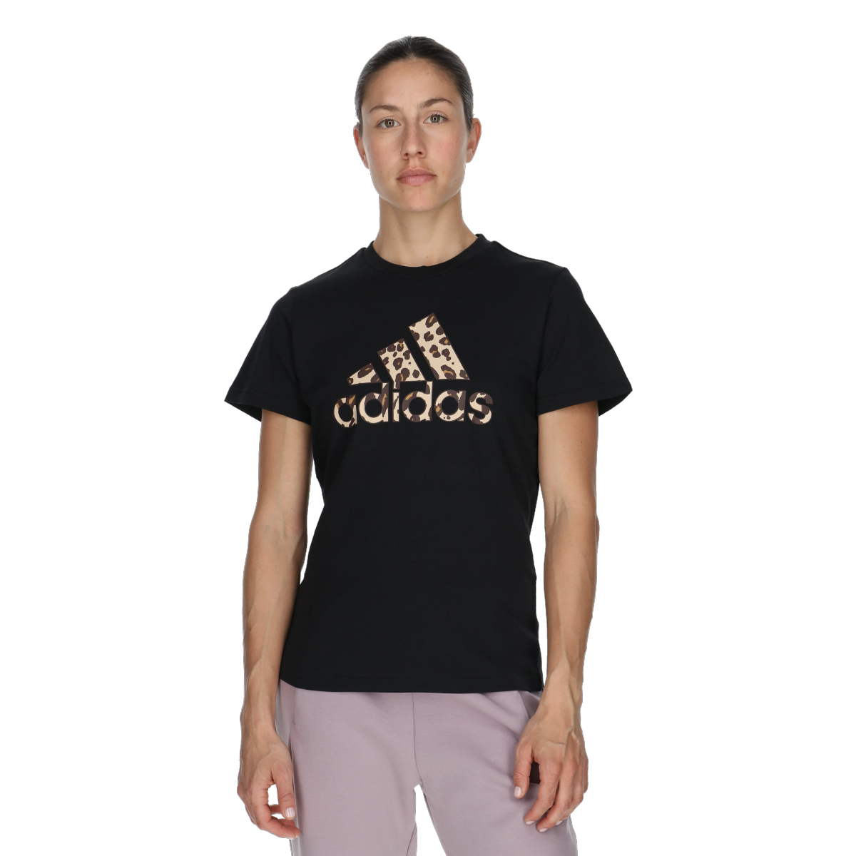 Тениска adidas Originals Animal Print T-Shirt Черно | IT1425, 0