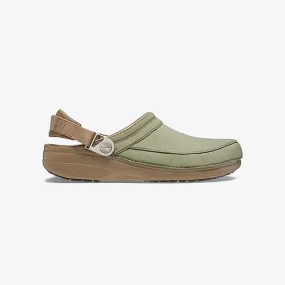 Кецове и обувки Crocs Museum of Peace & Quiet x Classic Clogs "Khaki & Off-White" Зелено | 209389-260, 1