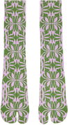 Dries Van Noten Printed Tabi Socks