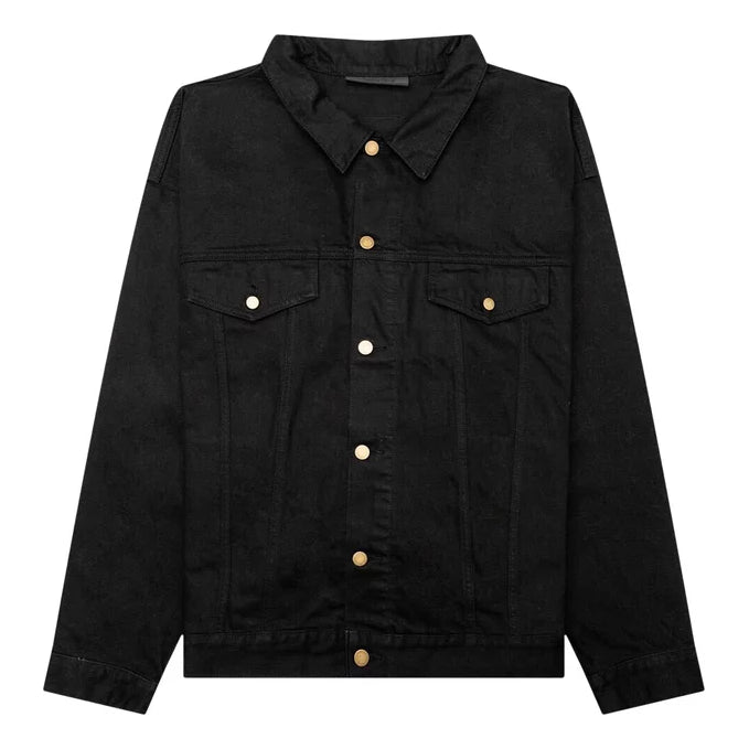 Яке Fear of God Essentials Denim Jacket Черно | 202BT234270F