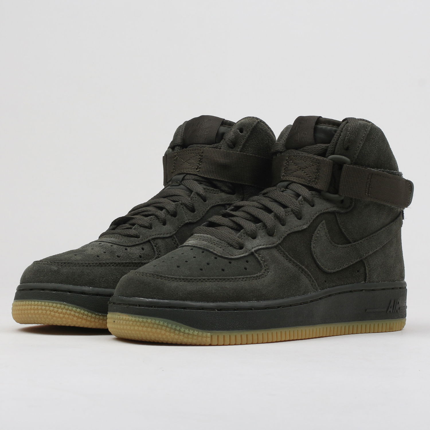 Кецове и обувки Nike Air Force 1 High LV8 ''Sequoia'' GS Зелено | 807617-300, 1