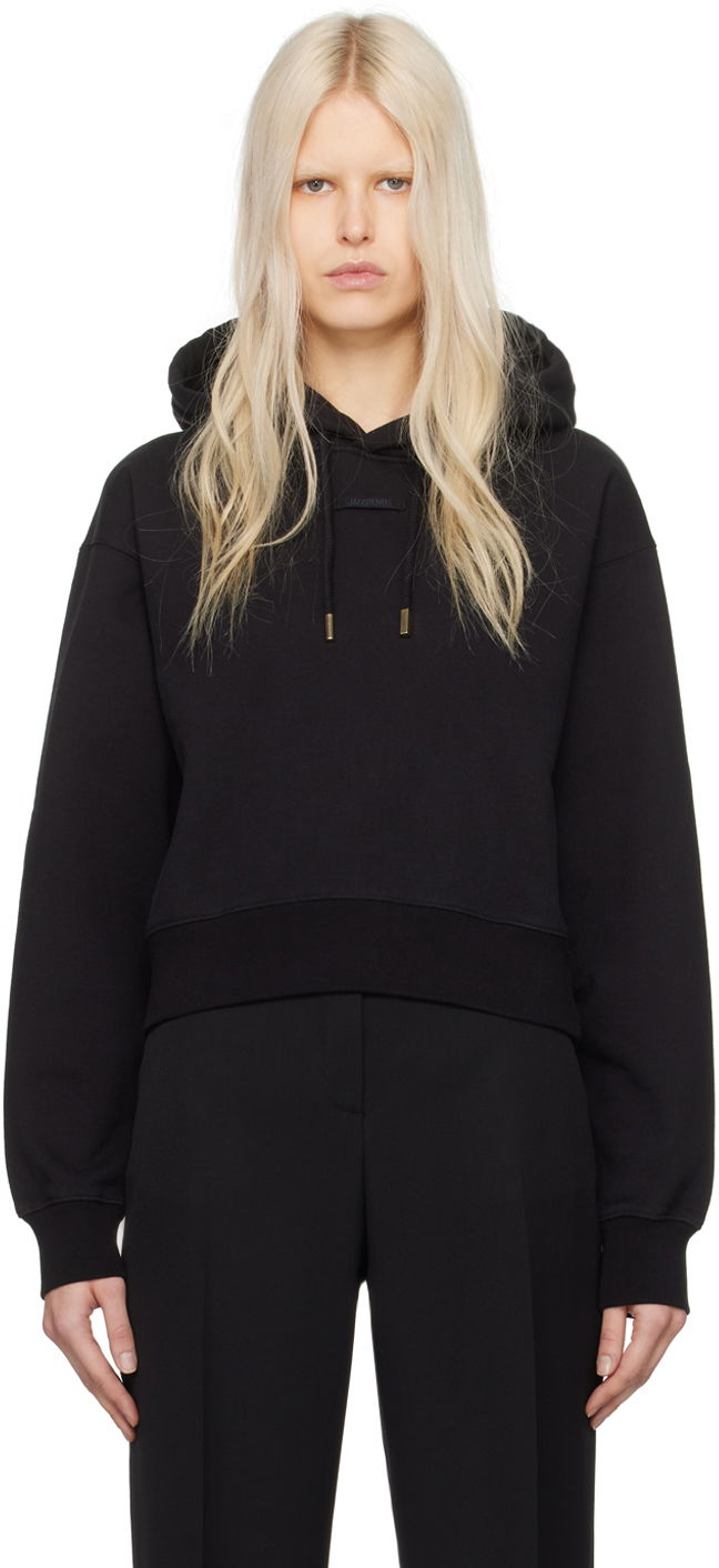 Суитчър Jacquemus Les Classiques 'Le Hoodie Gros Grain' Черно | 24E241JS162-2341, 0