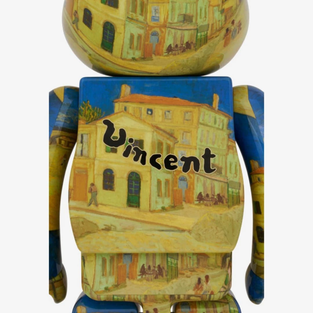 Колекционерско Medicom Toy Van Gogh Museum The Yellow House (The Street) 1000% Bearbrick Figure Многоцветен | 4530956618722, 1