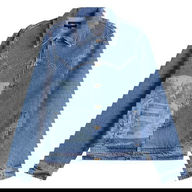 Яке Ahluwalia Ahluwalia Laser Denim Jacket Синьо | M-AHLU-DE015-SS26-FA283-VI, 0