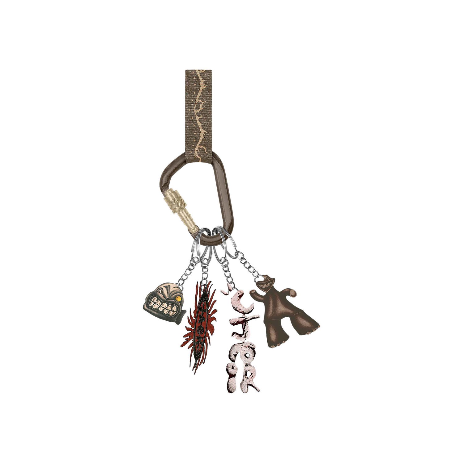 Колие Cactus Jack by Travis Scott Artifacts Keychain Черно | CJJ1 AK20 MULT, 1