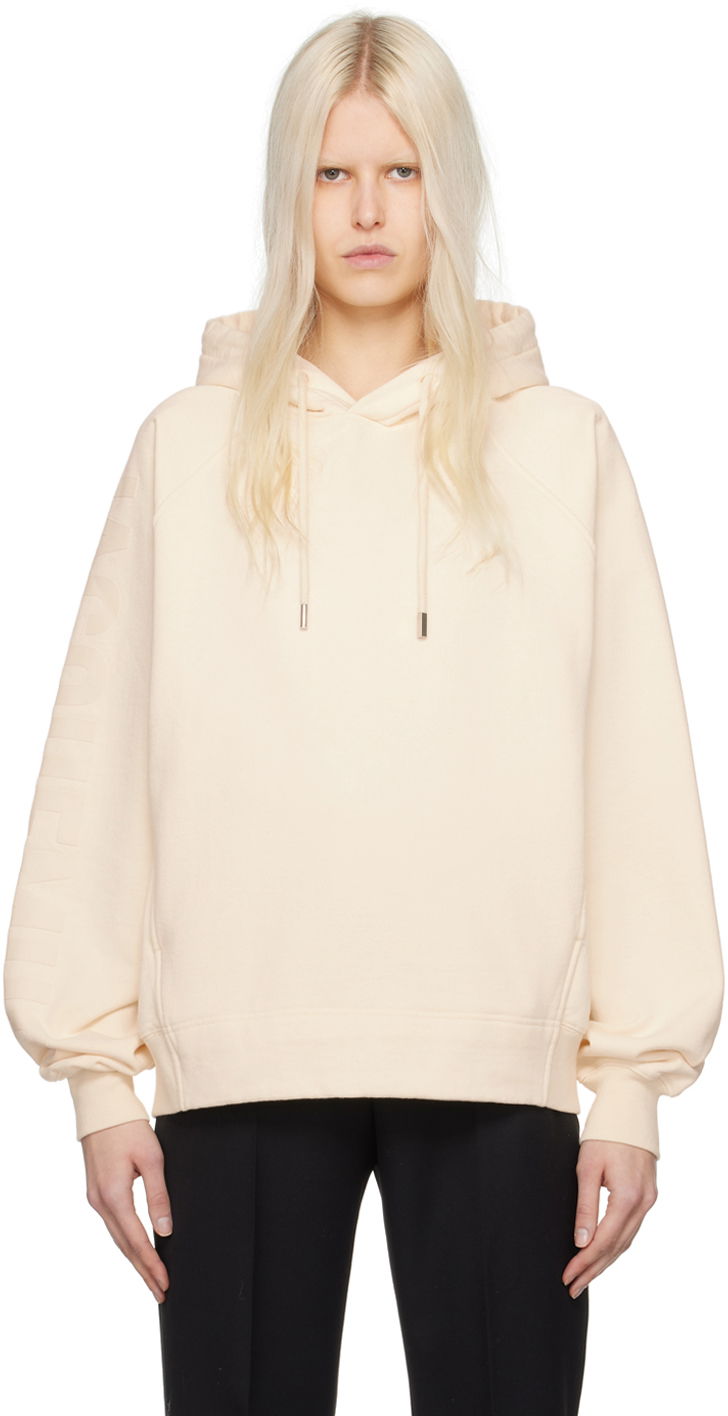 Суитчър Jacquemus Off-White Les Classiques 'Le Hoodie Typo' Бежово | 24E245JS234-2341, 0