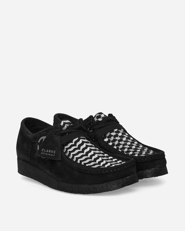 Кецове и обувки Clarks Slam Jam x Wallabee Черно | 26168670 001, 3