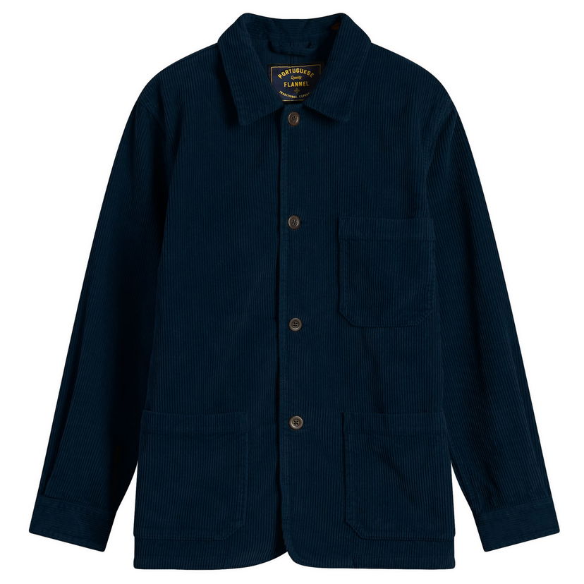 Яке Portuguese Flannel Corduroy Chore Jacket Тъмно синьо | AW25047-NVY