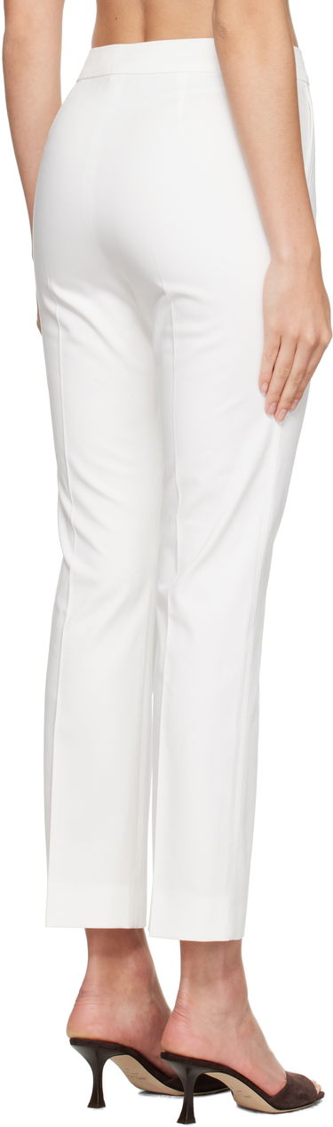 Панталони Max Mara Max Mara Okra Cropped Trousers Бяло | 2511131072600, 2