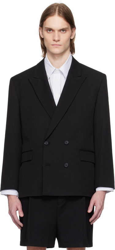 Яке BOSS Hugo Double-Breasted Blazer Черно | 50538053, 0