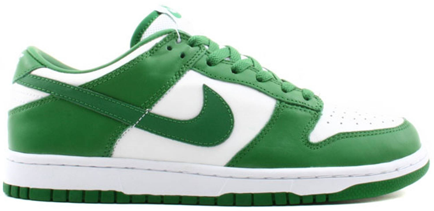 Кецове и обувки Nike Dunk Low Celtic 2004 Зелено | 304714-132, 0