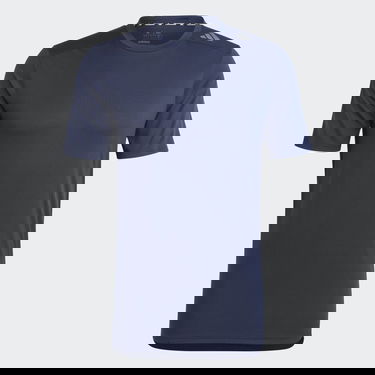 Тениска adidas Originals Designed 4 Training HEAT.RDY HIIT Training Tee Тъмно синьо | IM1115, 4