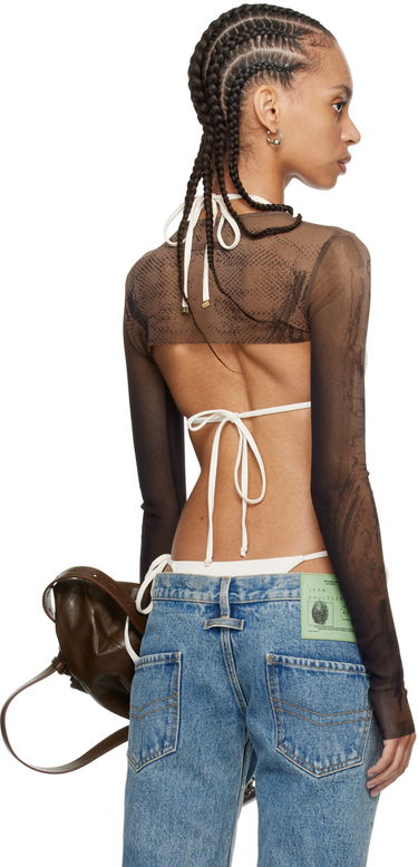 Чанта през рамо Jean Paul Gaultier Shayne Oliver Edition Long Sleeve Top Кафяво | 24/27-U-TO208-T550-6700, 2