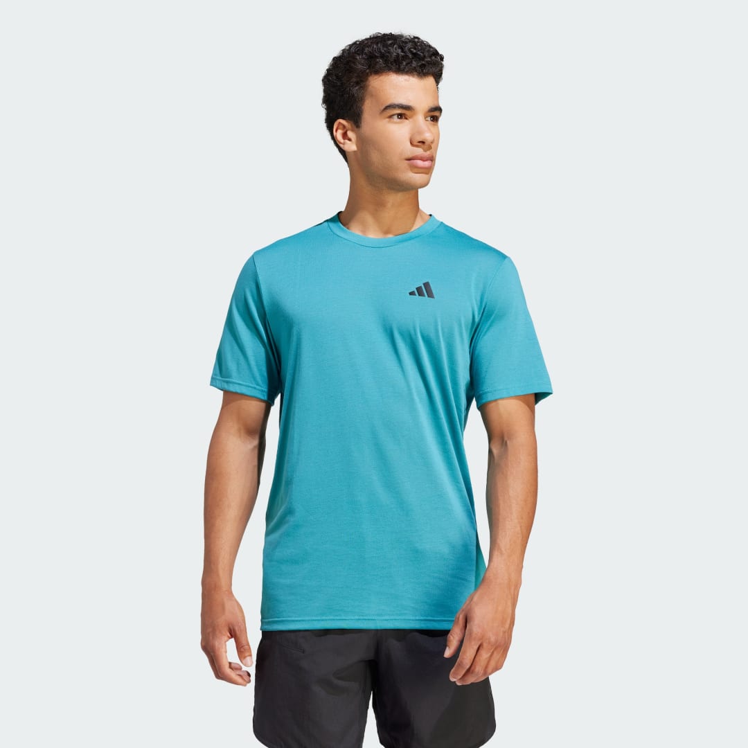 Тениска adidas Performance Train Essentials Feelready Training Тюркоазено | IM4289, 0