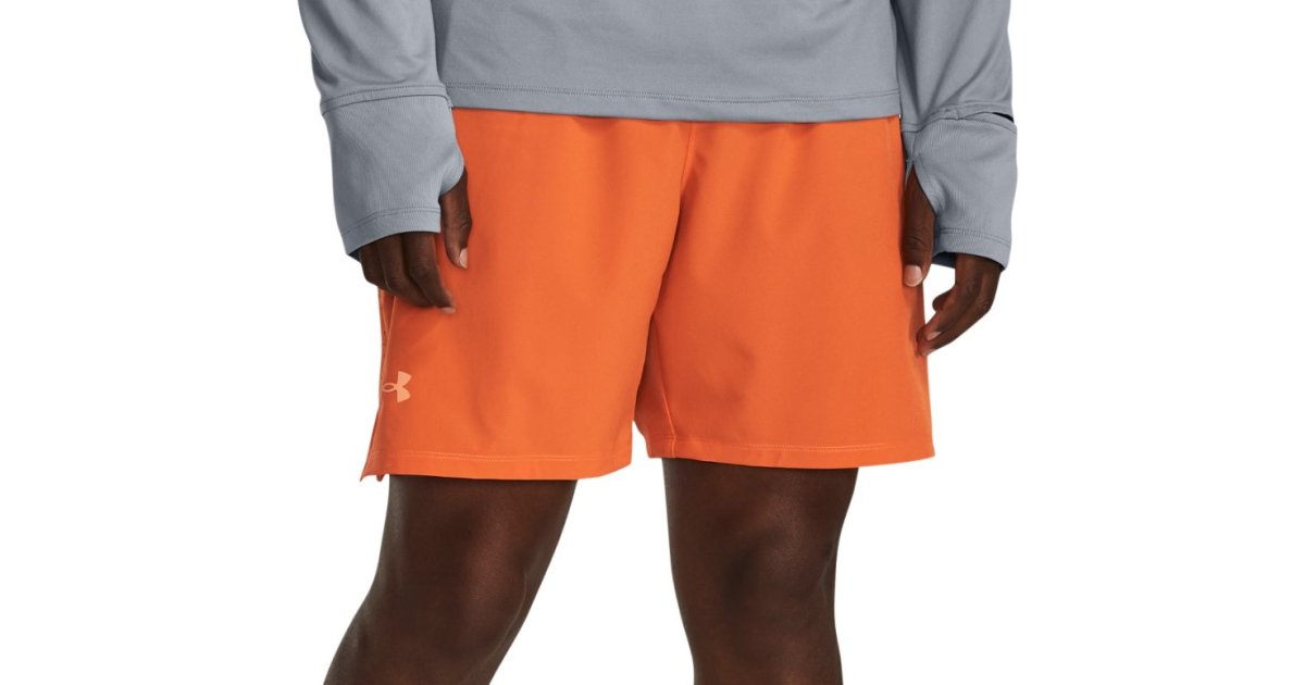 Къси панталони Under Armour Lanche Elite 7" Оранжево
 | 1376508-816, 1