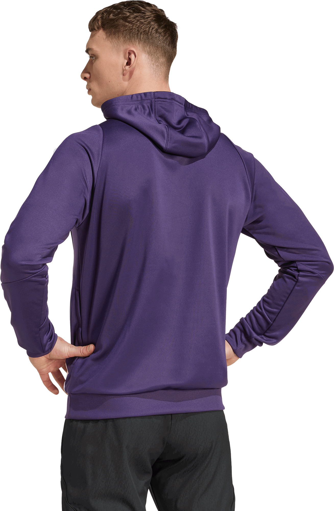 Суитчър adidas Originals Manchester United Training Hoodie Лилаво | jp3242, 1