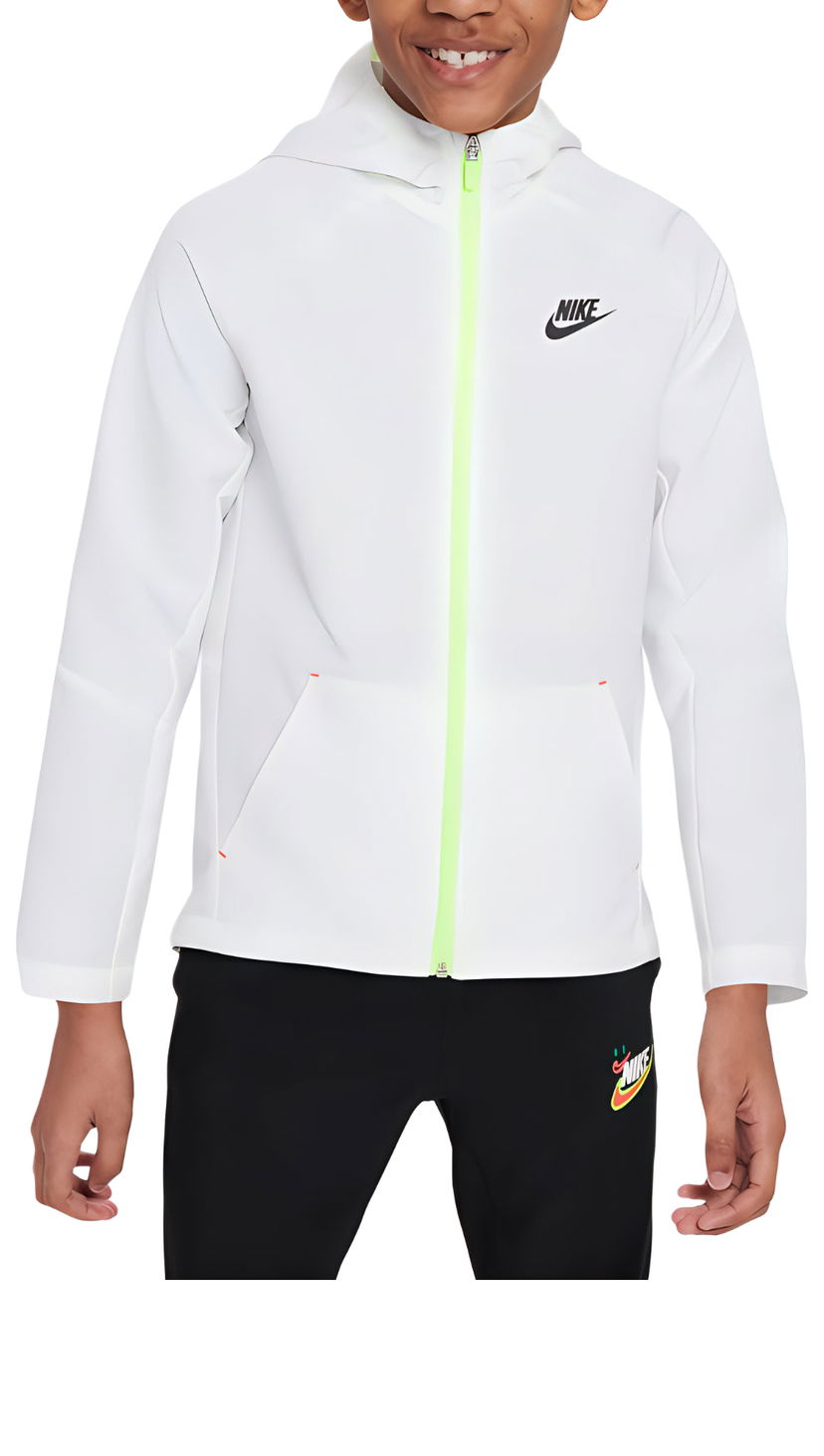 Яке Nike Dri-FIT Logo Woven Jacket Бяло | HF6419-100