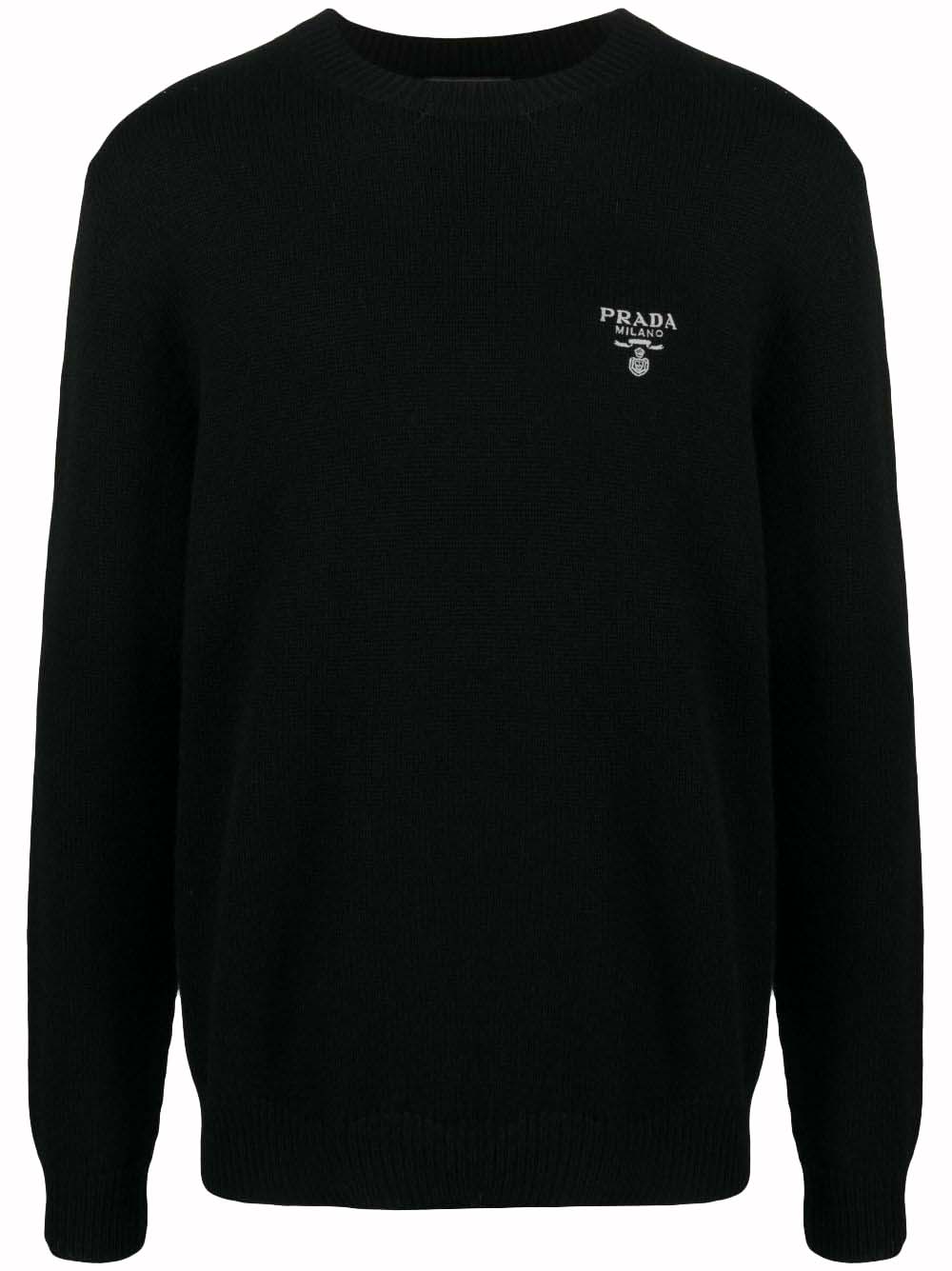 Пуловер Prada Cashmere Logo Knitwear Черно | UMB424S22211LM, 0