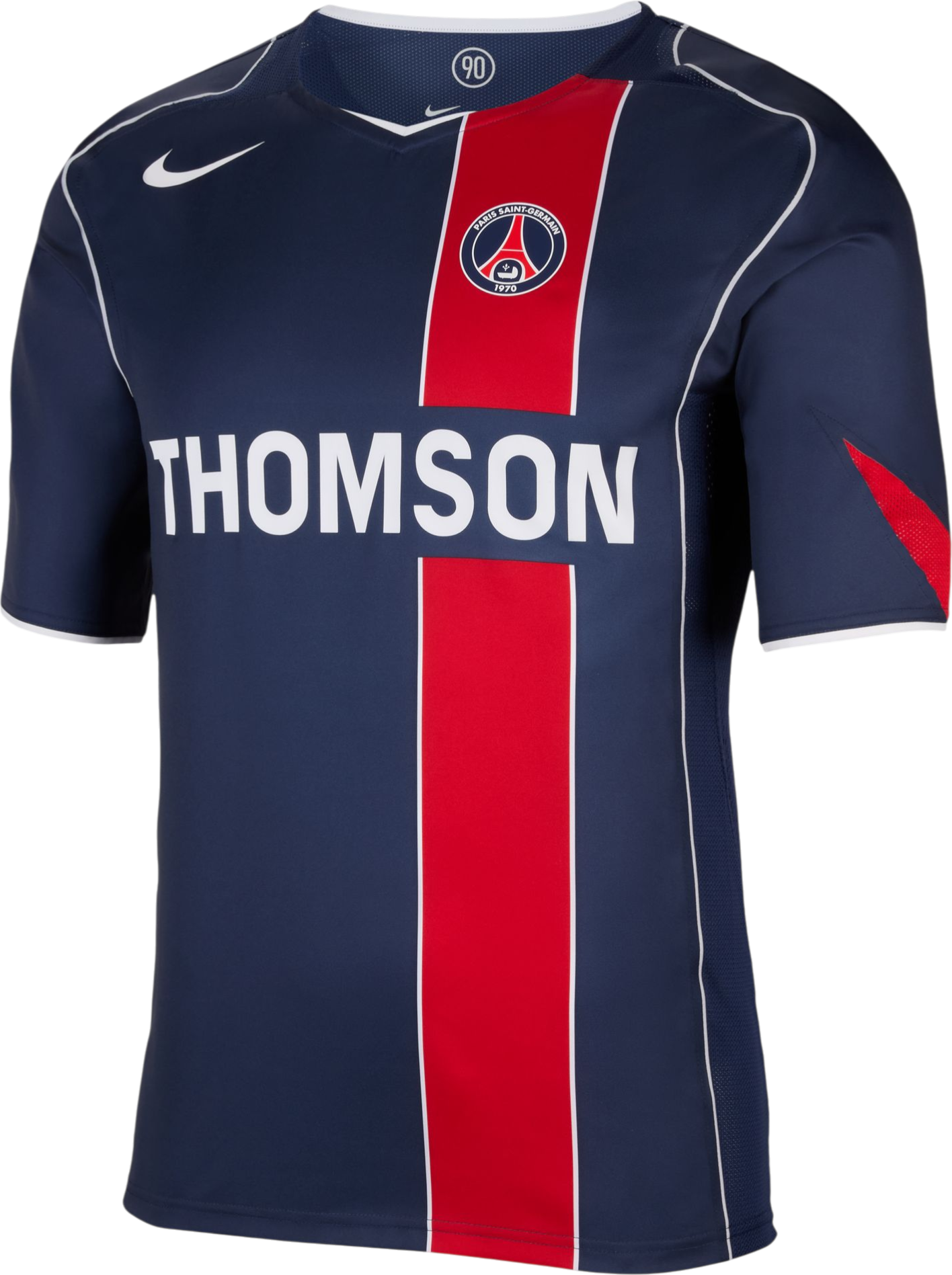 Фланелка Nike Paris Saint-Germain 2004 Total 90 Reissue Jersey by Nike Тъмно синьо | if9578-410, 0
