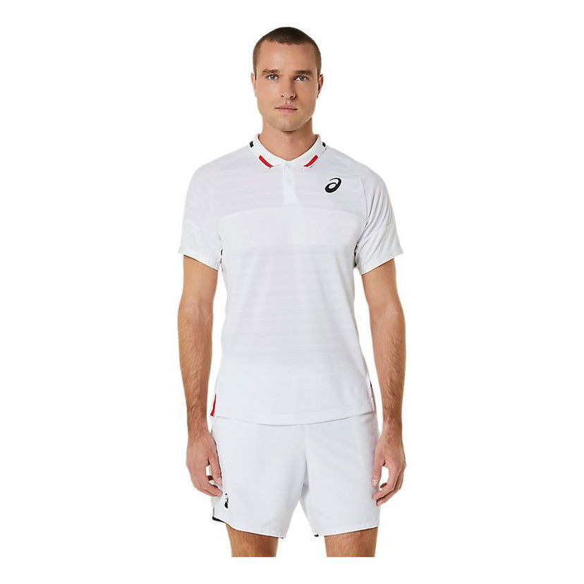 Поло тениска Asics Match Polo Shirt Бяло | 2041A246-100