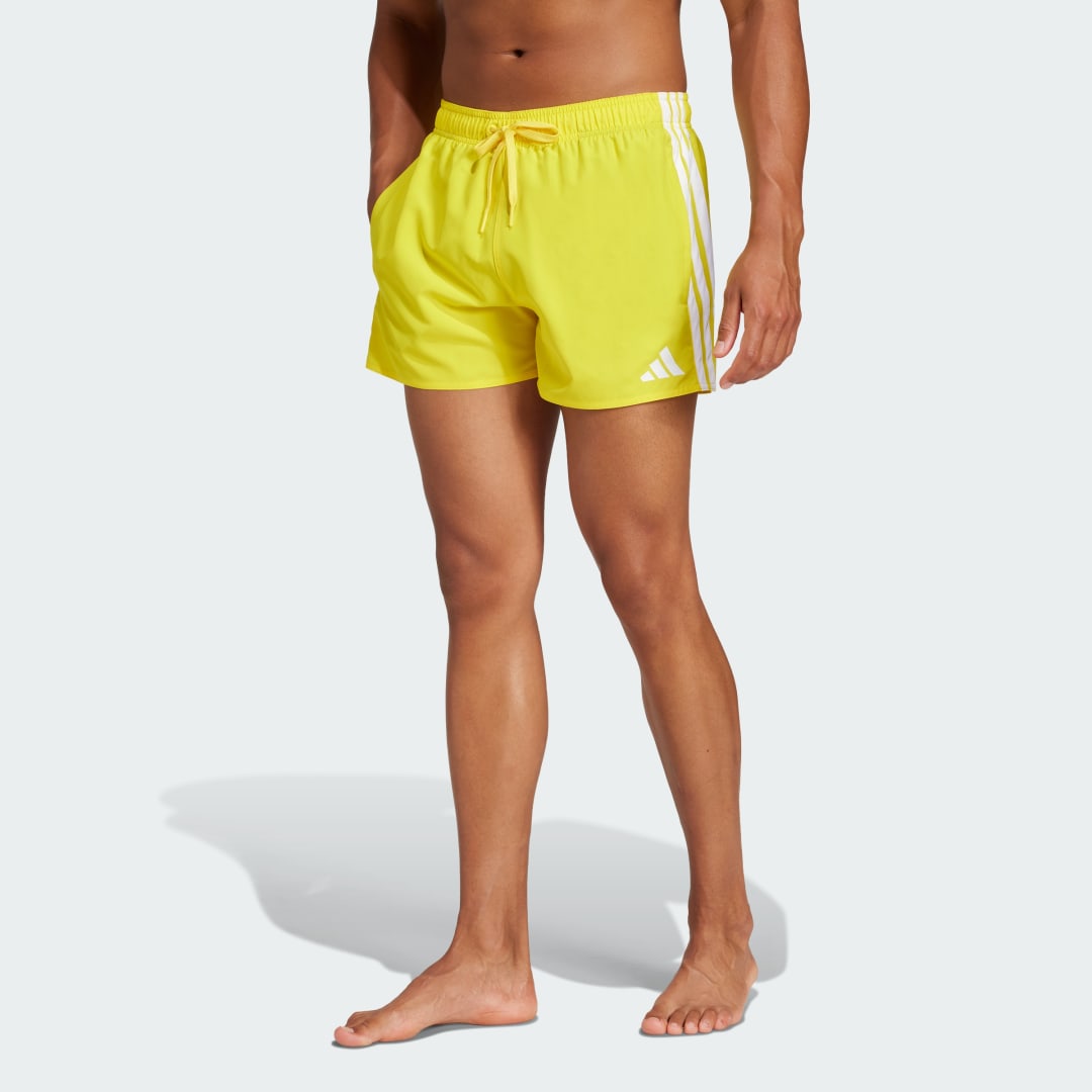 Бански adidas Performance 3-Stripes Swim Shorts Жълто | JD4235, 0