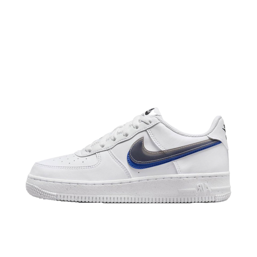 Кецове и обувки Nike Air Force 1 Low Impact Next Nature Double Swoosh Бяло | FD0688-100