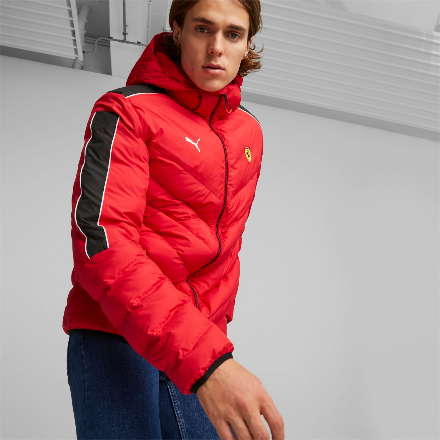 Яке Puma Scuderia Ferrari Race MT7 EcoLite Jacket Червено | 535825_02, 1