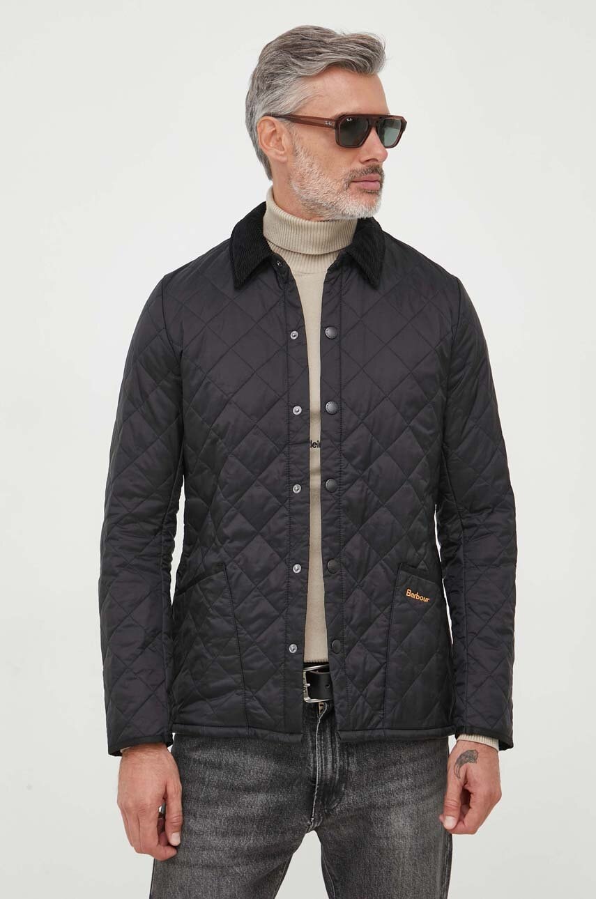 Яке Barbour Transitional Quilted Jacket with Corduroy Collar Черно | MQU0240, 0