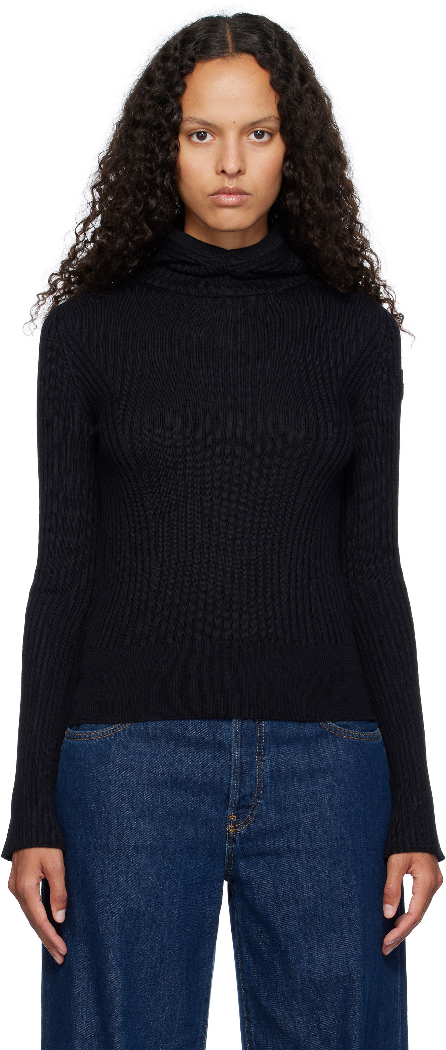 Суитчър Moncler Virgin Wool Hoodie Черно | J20939G00004M1259, 0