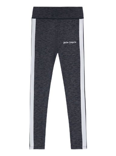 Клинове Palm Angels Melange Track Leggings Сиво | PWVG008S22FAB0010810