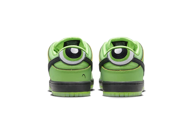 Кецове и обувки Nike SB The Powerpuff Girls x Dunk Low "Buttercup" Зелено | FZ8319-300, 4