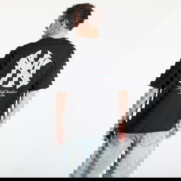 Тениска New Era New York Yankees MLB Infill Oversized T-shirt Черно | 60667838, 4